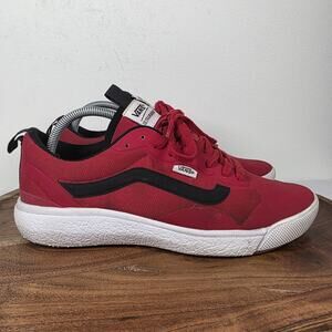 Vans Ultrarange Exo Mens Red And Black Size 9 Athletic Running Shoes